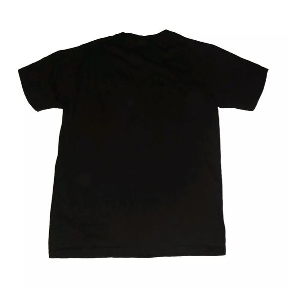 Back to the Future Delorean Car Logo Mens Black T-shirt sz. Small - Picture 2 of 3